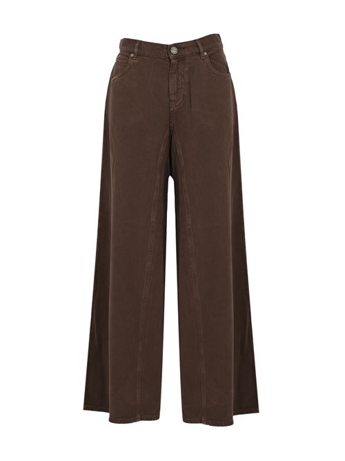 Jeans Wiwona super wide leg in bull di denim PINKO | 106228 A32PM28